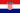 Flagga Kroatien